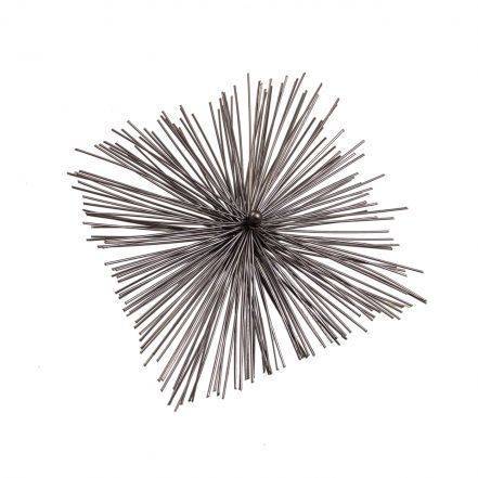 Push-head brush 13"x13" square